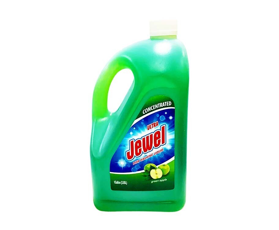 Jewel Concentrated Ultra Dishwashing Liquid Green Apple 1 Gallon (3.85L)
