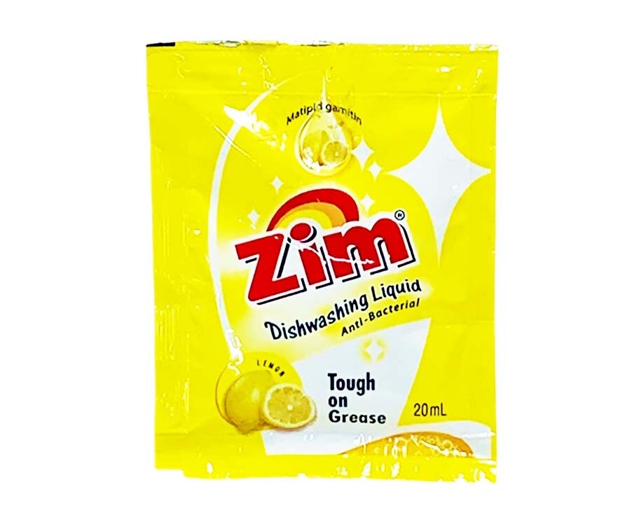 Zim AntiBacterial Dishwashing Liquid Lemon 20mL