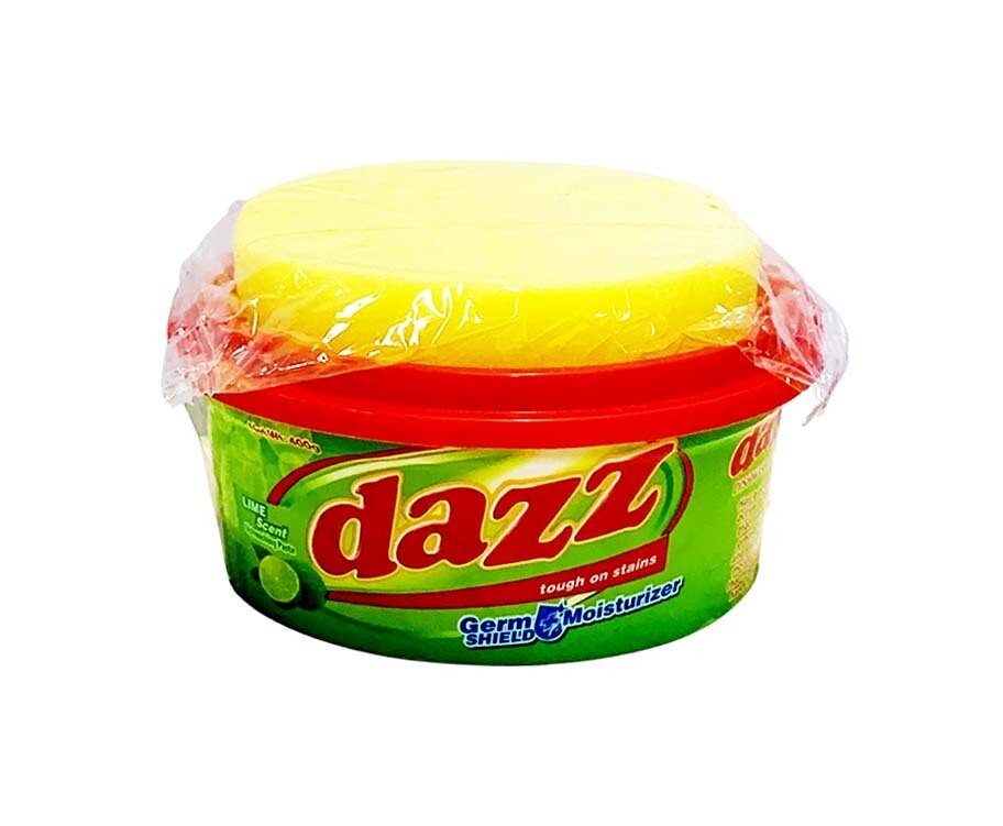 Dazz Dishwashing Paste Lime Scent 400g