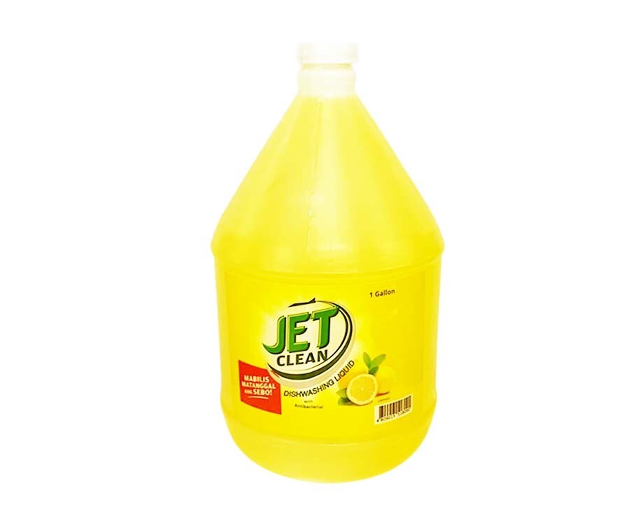 Jet Clean Dishwashing Liquid with Antibacterial Lemon 1 Gallon