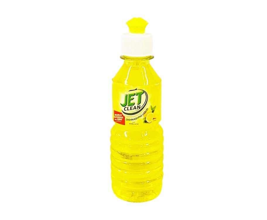 Jet Clean Dishwashing Liquid with Antibacterial Lemon 250mL