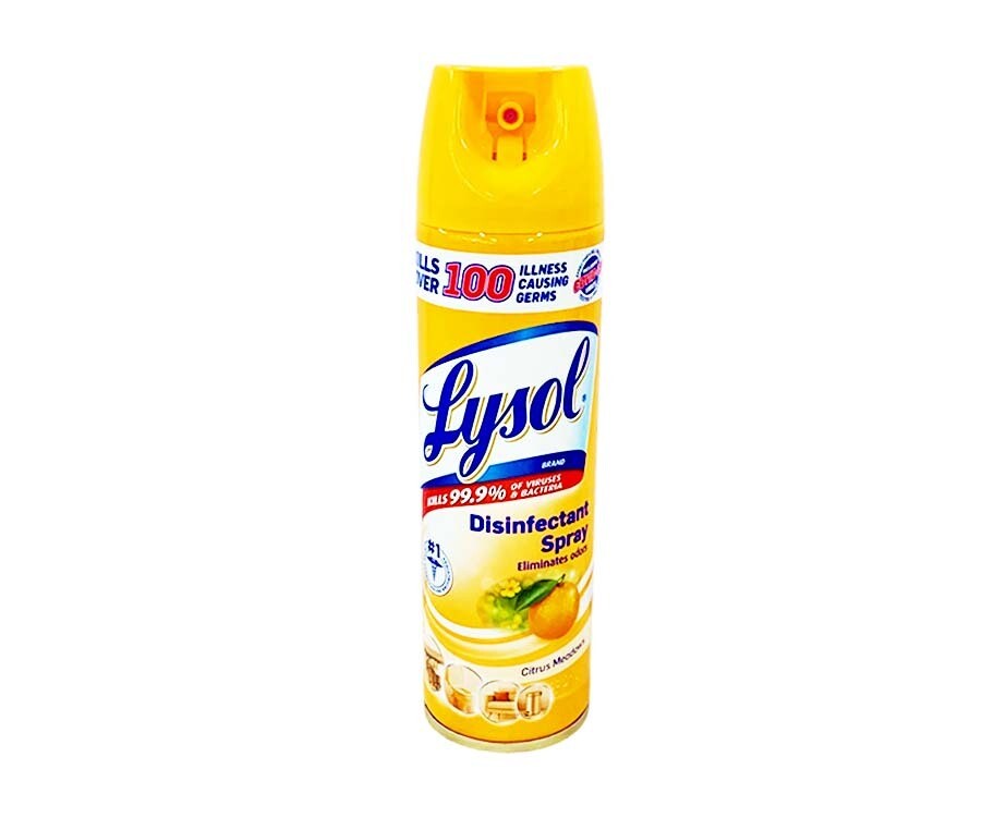 Lysol Disinfectant Spray Citrus Meadows Scent 170g