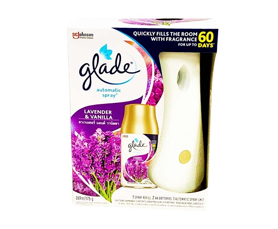 Glade Automatic Spray Lavender &amp; Vanilla 269mL (175g)