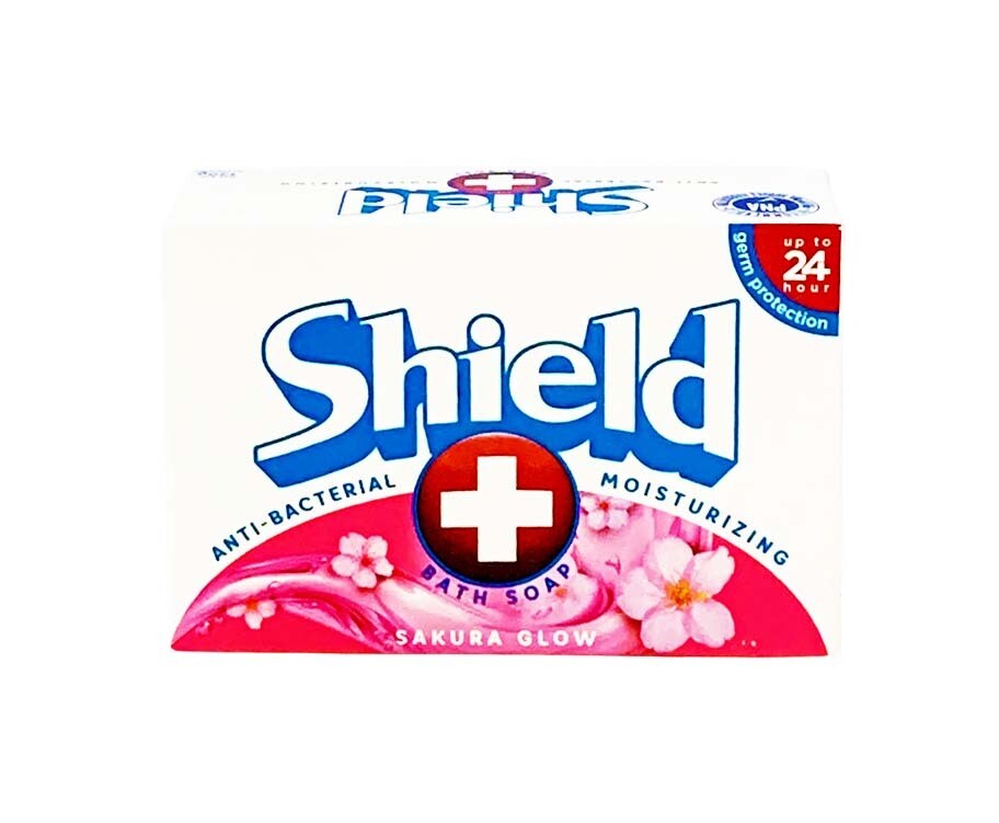 Shield AntiBacterial + Moisturizing Bath Soap Sakura Glow 120g