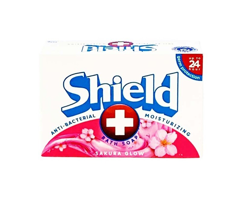 Shield AntiBacterial + Moisturizing Bath Soap Sakura Glow 120g