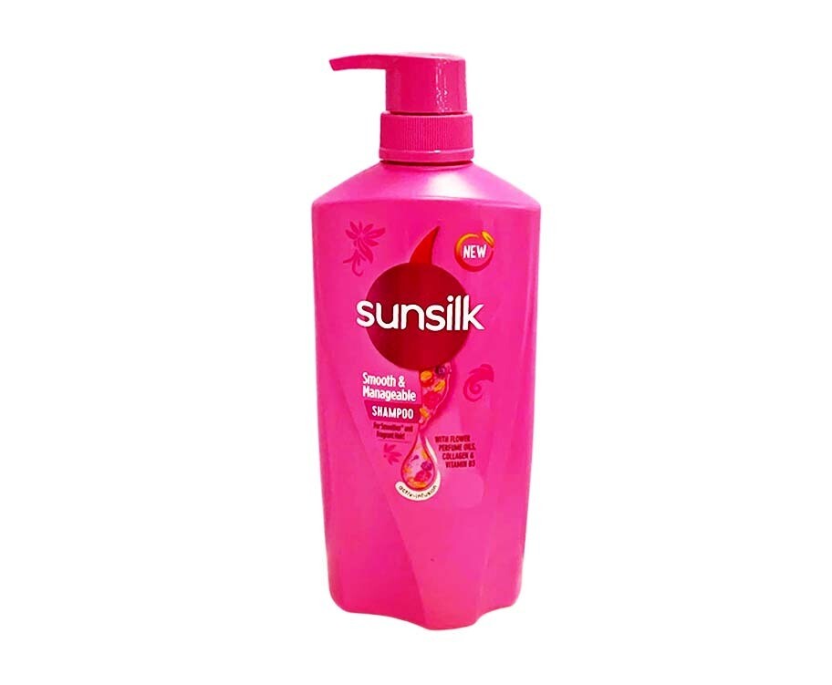 Sunsilk Smooth &amp; Manageable Shampoo with Flower Perfume Oils, Collagen &amp; Vitamin B3 Activ-Infusion 650mL