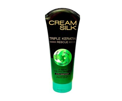 Cream Silk Triple Keratin Rescue Ultimate Hair Fall Defiance Ultra Conditioner 340mL