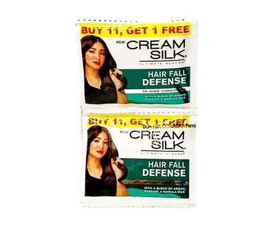 Cream Silk Ultimate Reborn Hair Fall Defense Tri-Oleo Conditioner (11+1 Packs x 11mL)