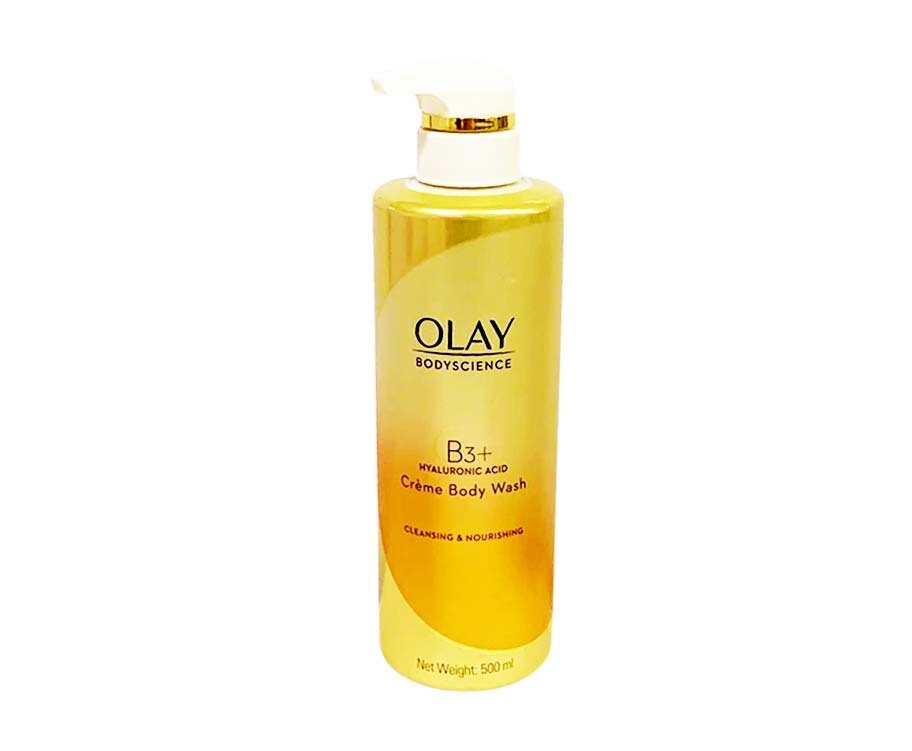 Olay Bodyscience B3+ Hyaluronic Acid Creme Body Wash Cleansing &amp; Nourishing 500mL
