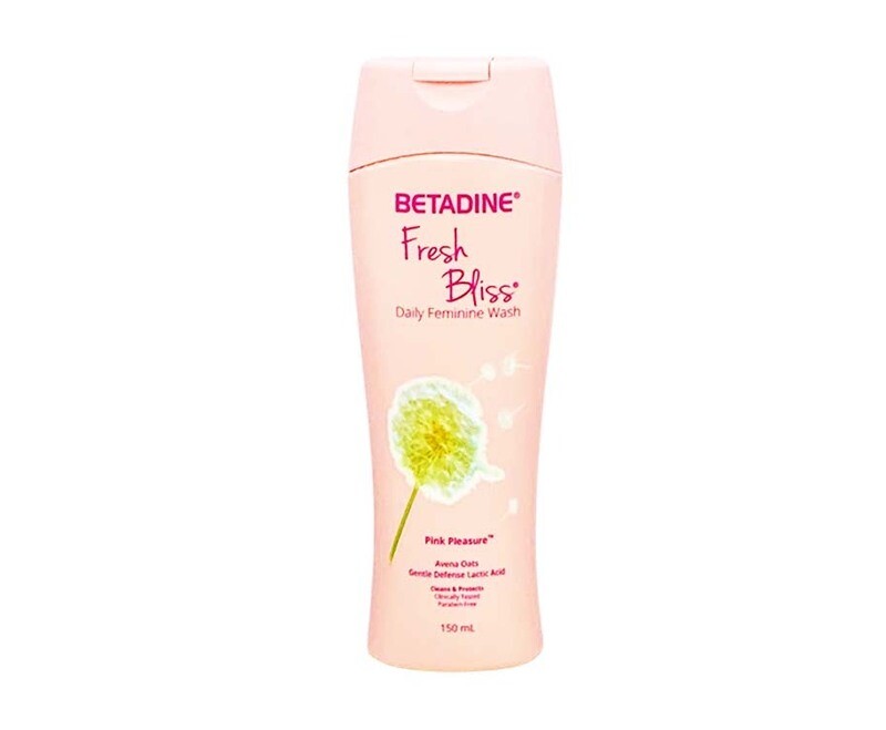 Betadine Fresh Bliss Daily Feminine Wash Pink Pleasure 150mL