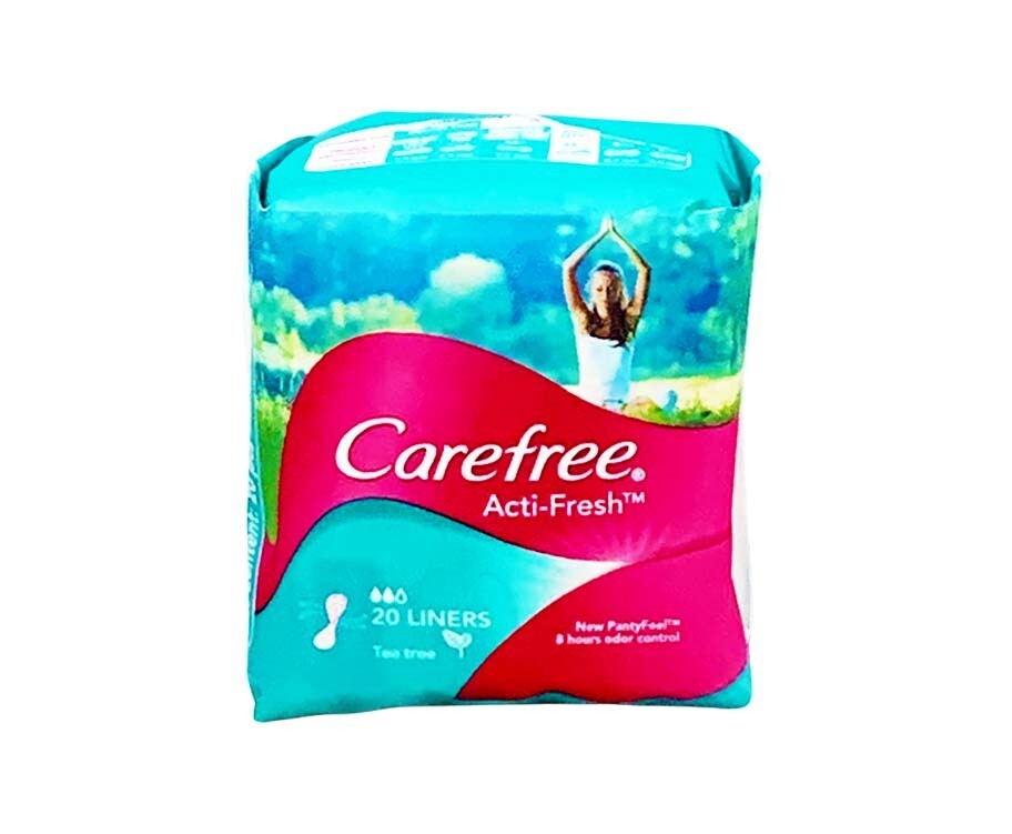 Carefree Acti-Fresh Tea Tree 20 Liners