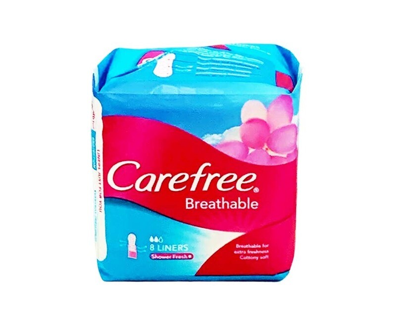 Carefree Breathable Shower Fresh 8 Liners