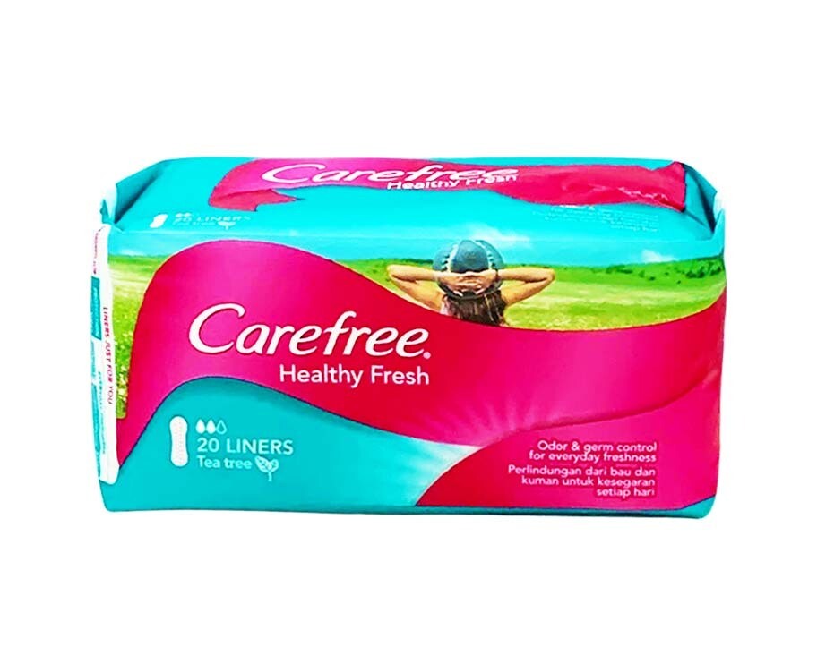 Carefree Healthy Fresh Tea Tree 20 Liners