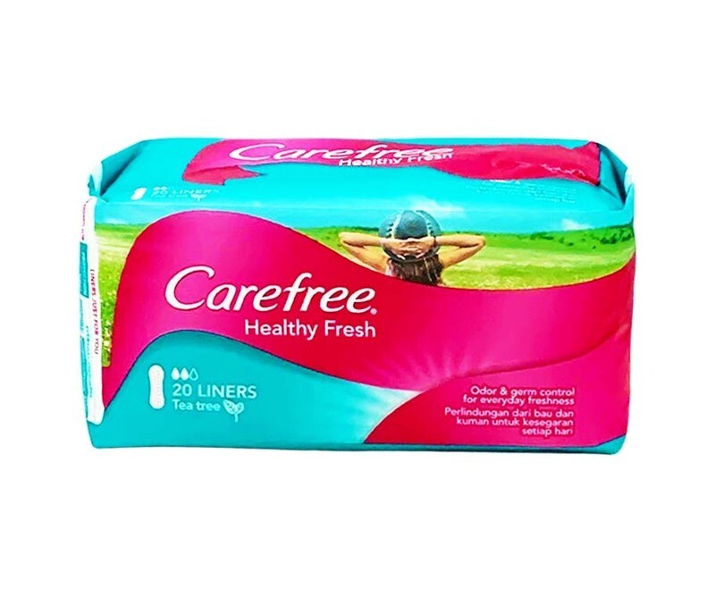 Carefree Healthy Fresh Tea Tree 20 Liners