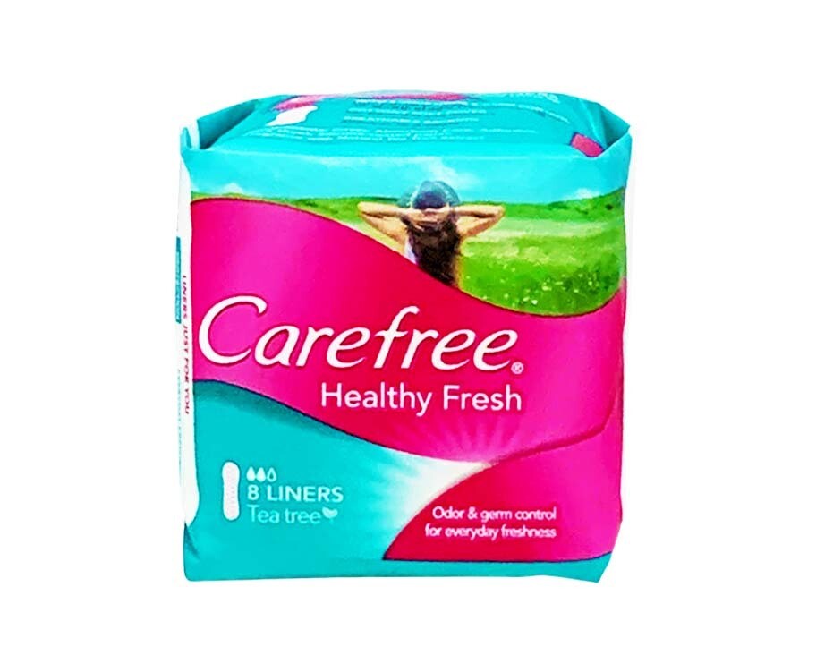 Carefree Healthy Fresh Tea Tree 8 Liners