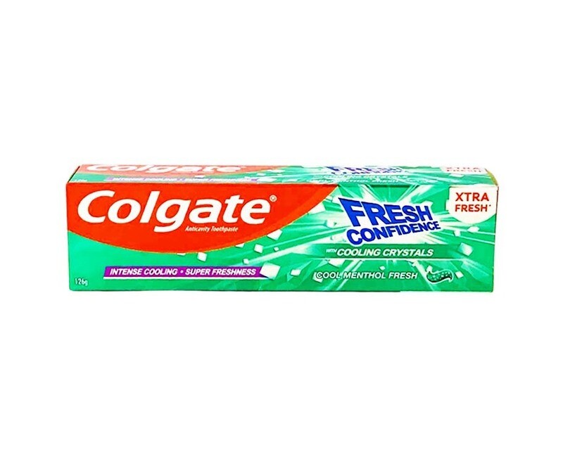 Colgate Anticavity Toothpaste Fresh Confidence with Cooling Crystals Cool Menthol Fresh 126g