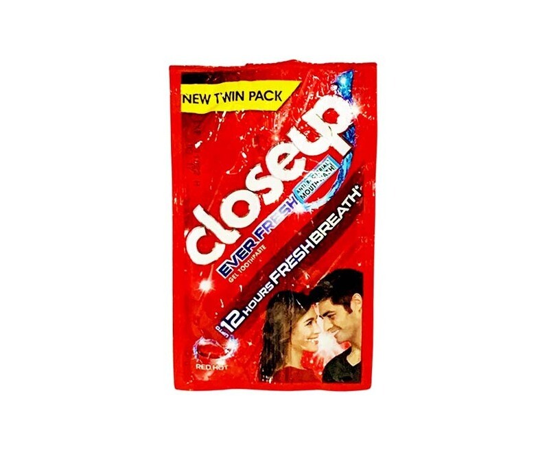 Closeup Ever Fresh Anti-Bacterial Mouthwash Gel Toothpaste Red Hot Twin Pack (2 Packs x 10g) 20g