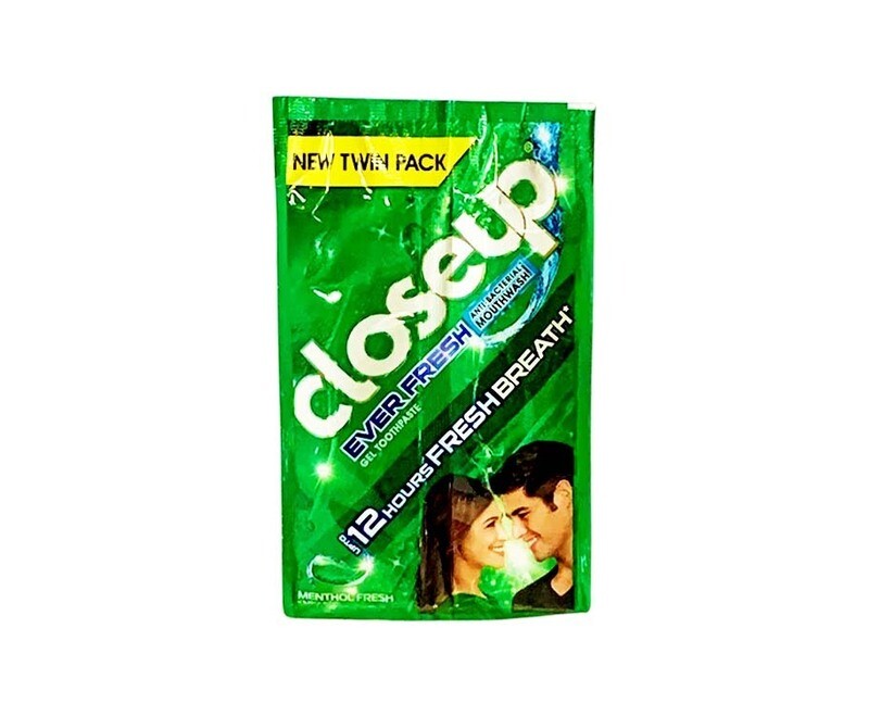 Closeup Ever Fresh Anti-Bacterial Mouthwash Gel Toothpaste Menthol Fresh Twin Pack (2 Packs x 10g) 20g