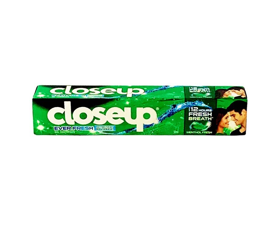 Closeup Ever Fresh Anti-Bacterial Mouthwash Menthol Fresh Gel Toothpaste 50mL
