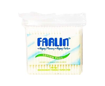 Farlin Paper Stem Cotton Buds 200 Tips