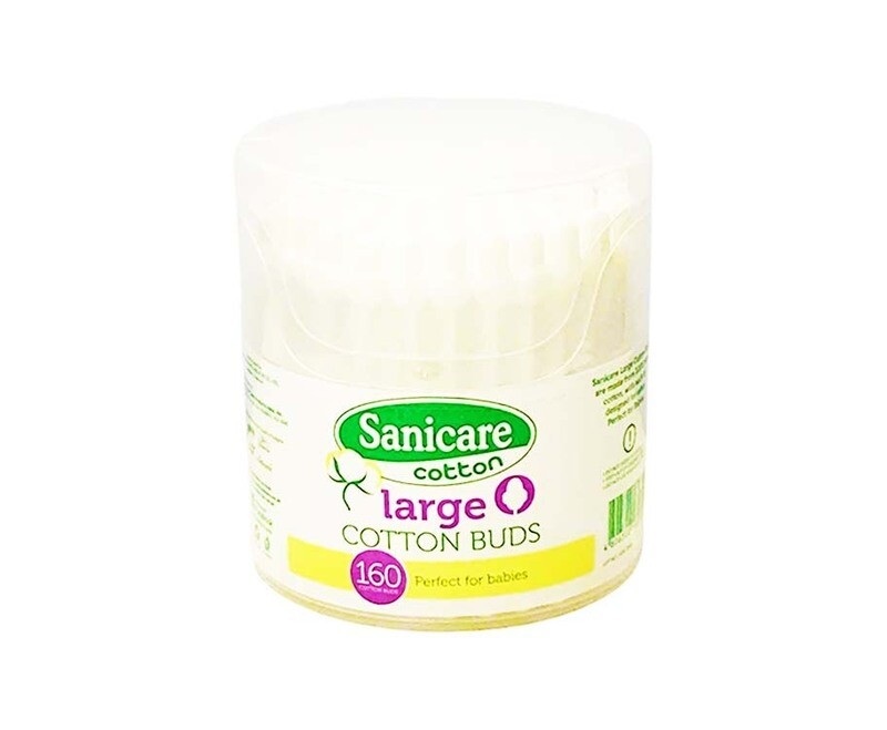Sanicare Cotton Large Cotton Buds 160 Cotton Buds