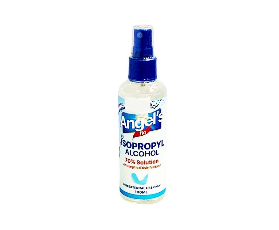 RBS Angel’s Flo Isopropyl Alcohol 70% Solution Antiseptic Disinfectant Spray 100mL