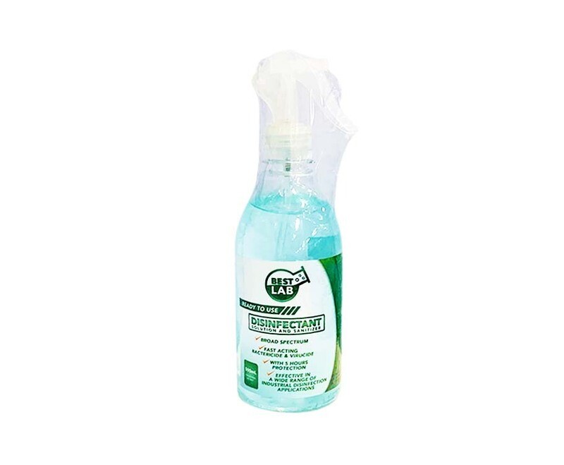 Best Lab Ready to Use Disinfectant Solution and Sanitizer 500mL
