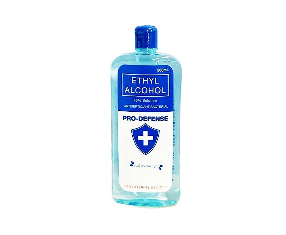 Bio-Procare Pro-Defense Ethyl Alcohol 70% Solution Antiseptic Antibacterial with Moisturizer 500mL