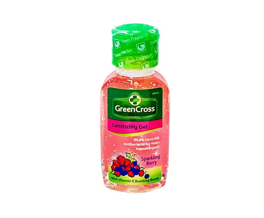 Green Cross Sanitizing Gel Sparkling Berry 60mL