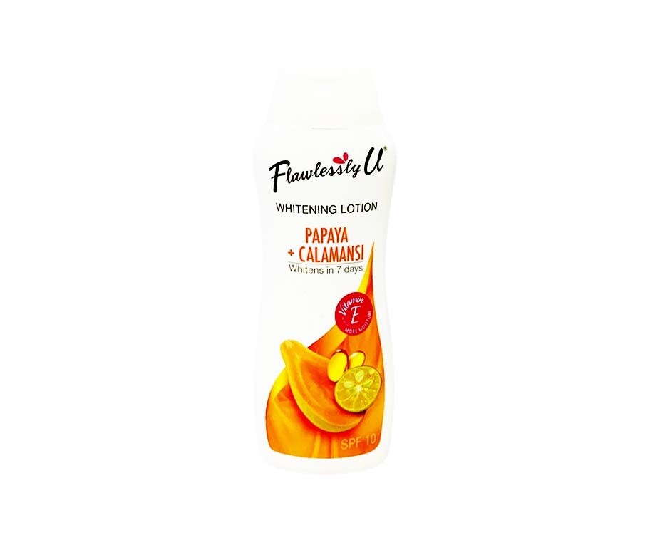 Flawlessly U Whitening Lotion Papaya + Calamansi SPF10 (200mL)