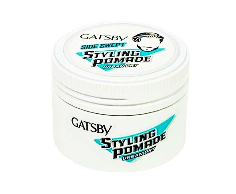 Gatsby Side Swept Styling Pomade Urban Dry 75g