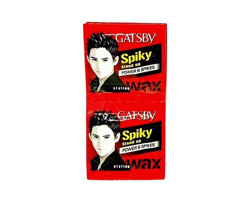 Gatsby Styling Wax Spiky Stand Up Power &amp; Spikes (6 Packs x 3g)