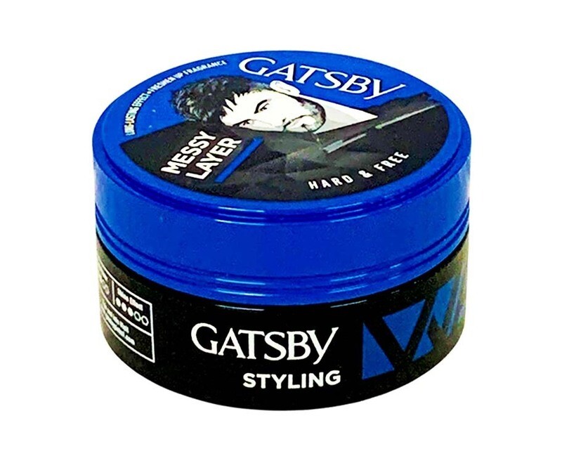 Gatsby Styling Messy Layer Hard &amp; Free 75g