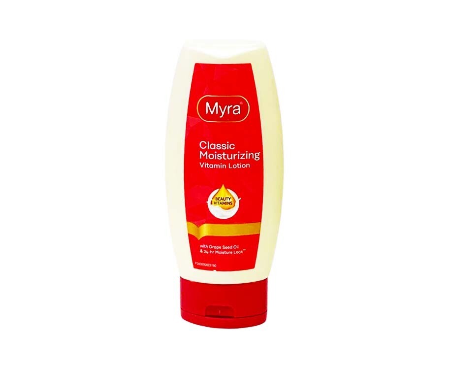 Myra Classic Moisturizing Vitamin Lotion with Grape Seed Oil 100mL