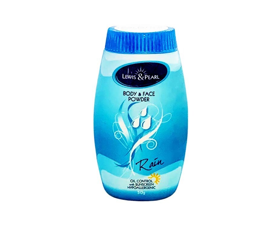 Lewis &amp; Pearl Body &amp; Face Powder Rain 50g