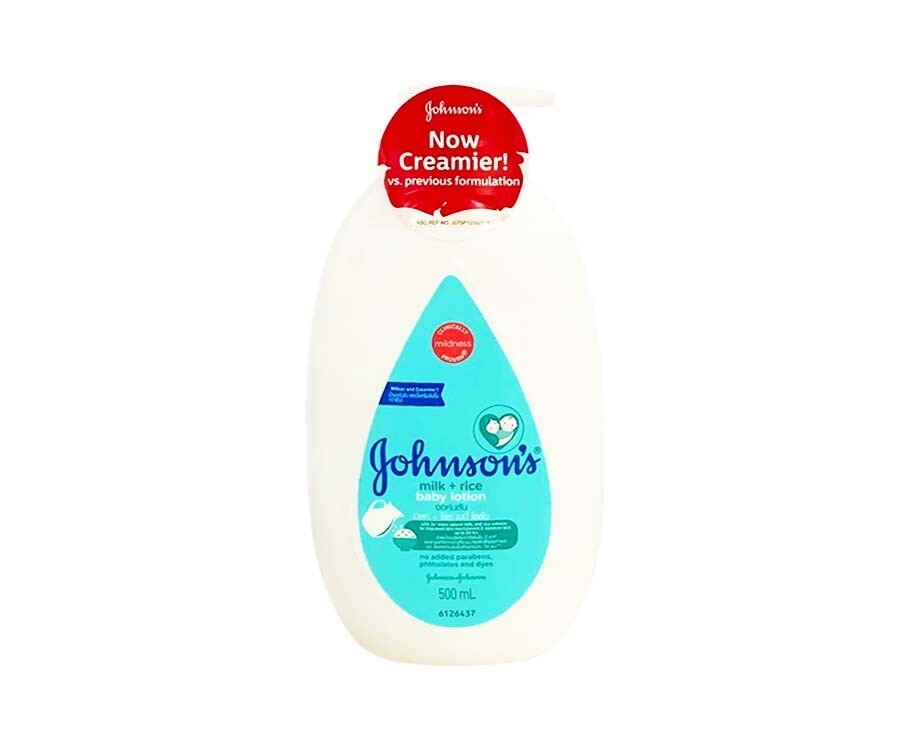 Johnson's Milk + Rice Baby Lotion 500mL