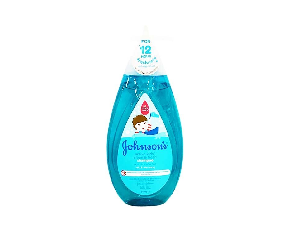 Johnson's Active Kids Clean &amp; Fresh Shampoo 500mL