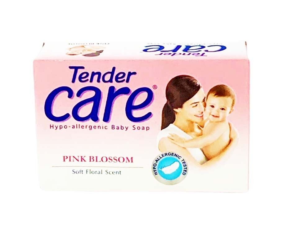 Tender Care Hypo-Allergenic Baby Soap Pink Blossom Soft Floral Scent 80g