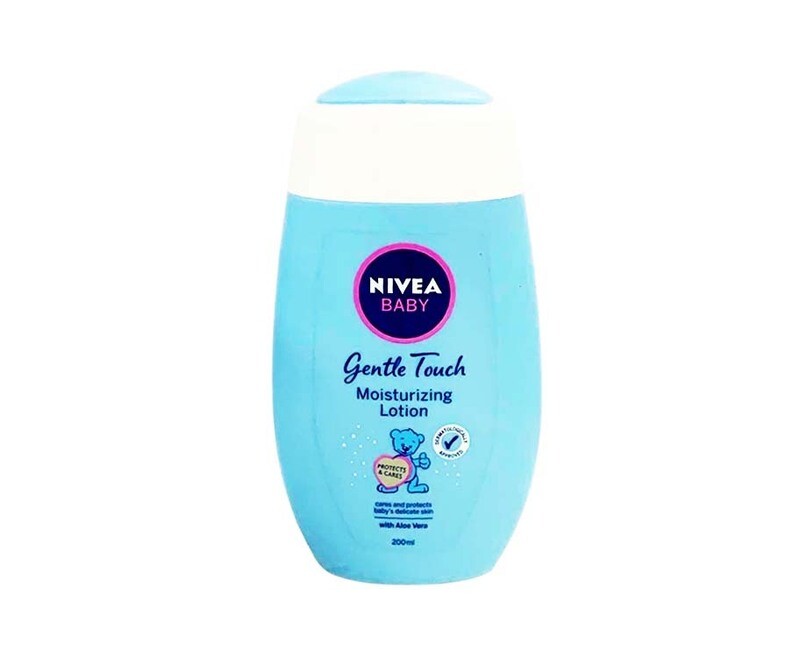 Nivea Baby Gentle Touch Moisturizing Lotion with Aloe Vera 200mL