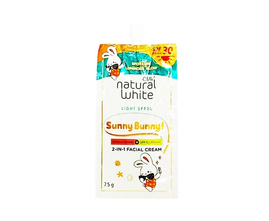 Olay Natural White Light SPF30 Sunny Bunny 2-in-1 Facial Cream 7.5g