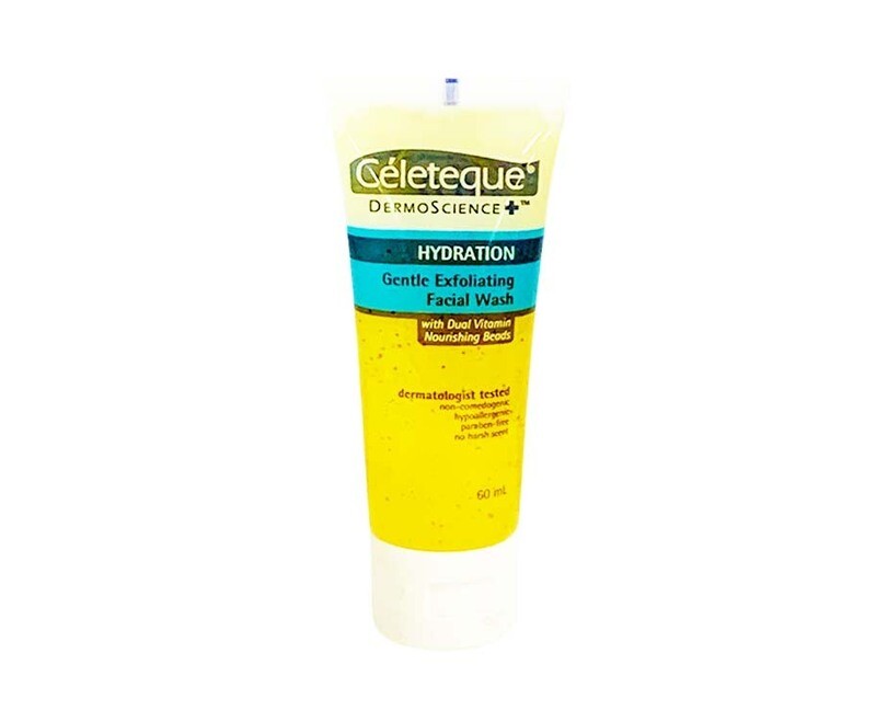 Celeteque DermoScience Hydration Gentle Exfoliating Facial Wash 60mL