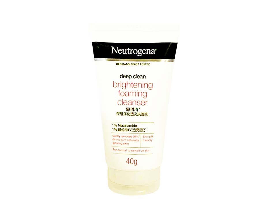 Neutrogena Deep Clean Brightening Foaming Cleanser 40g