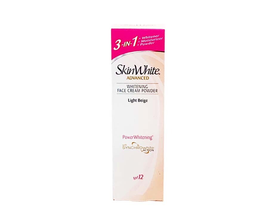 SkinWhite Advanced Whitening Face Cream Powder Light Beige 20g