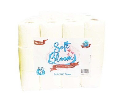 All Year Soft Bloom Bathroom Tissue 2-Ply 150 Pulls 200 Sheets 48 Rolls