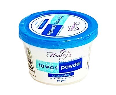 Hailey’s Brand Body Essentials Tawas Powder Unscented 50g