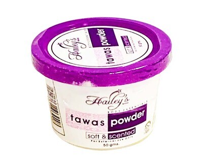 Hailey’s Brand Body Essentials Tawas Powder Soft & Scented 50g