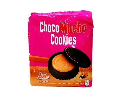 Choco Mucho Cookies Choco Caramel with Sea Salt (10 Packs x 32.7g) 327g