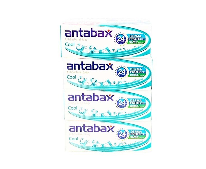 Antabax Antibacterial Soap Cool ​(3+1 Packs x 85g)
