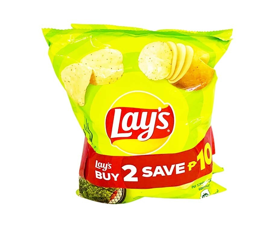 Lay’s Potato Chips Seaweed (2 Packs x 50g)