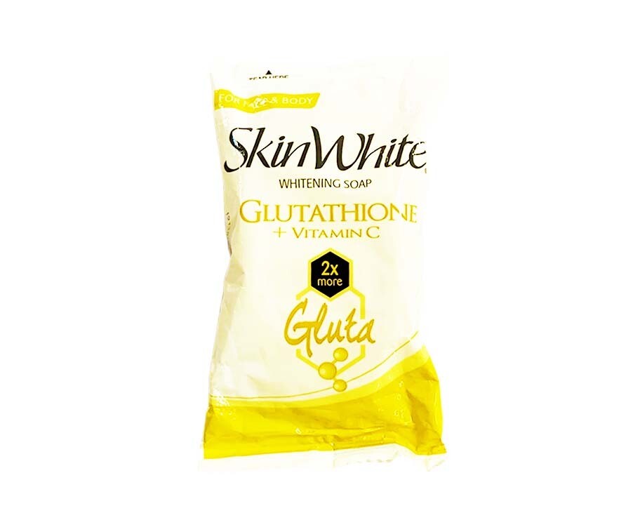 SkinWhite Whitening Soap Glutathione + Vitamin C For Face &amp; Body 65g